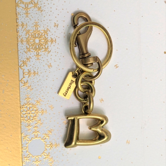 Burberry Gold Key Holder - Picture 1 of 8